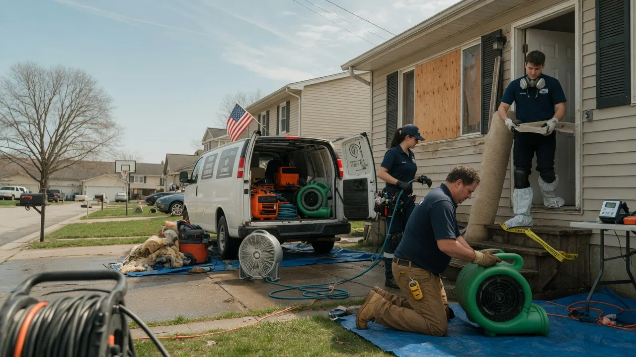 Water Damage Restoration in Diamond City, AR near me